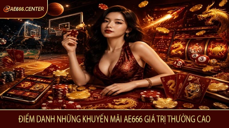 Điểm danh những khuyến mãi AE666 giá trị thưởng cao