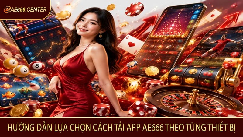 Hướng dẫn lựa chọn cách tải app AE666 theo từng thiết bị