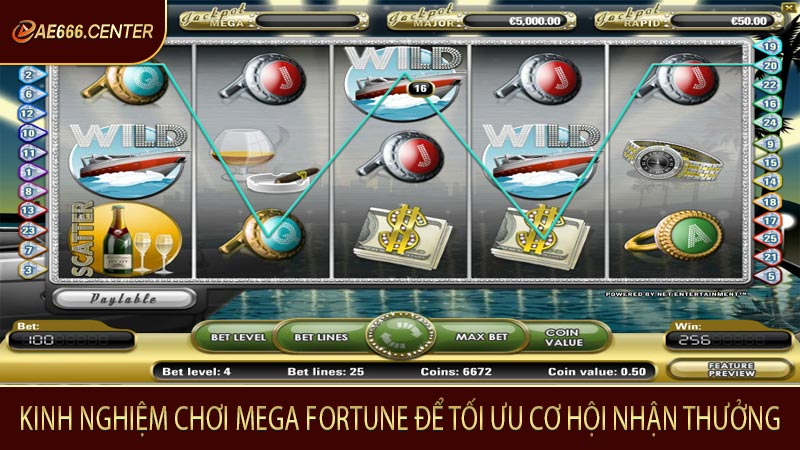 Kinh nghiệm chơi Mega Fortune để tối ưu cơ hội nhận thưởng