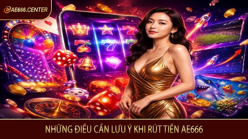 Những điều cần lưu ý khi rút tiền AE666